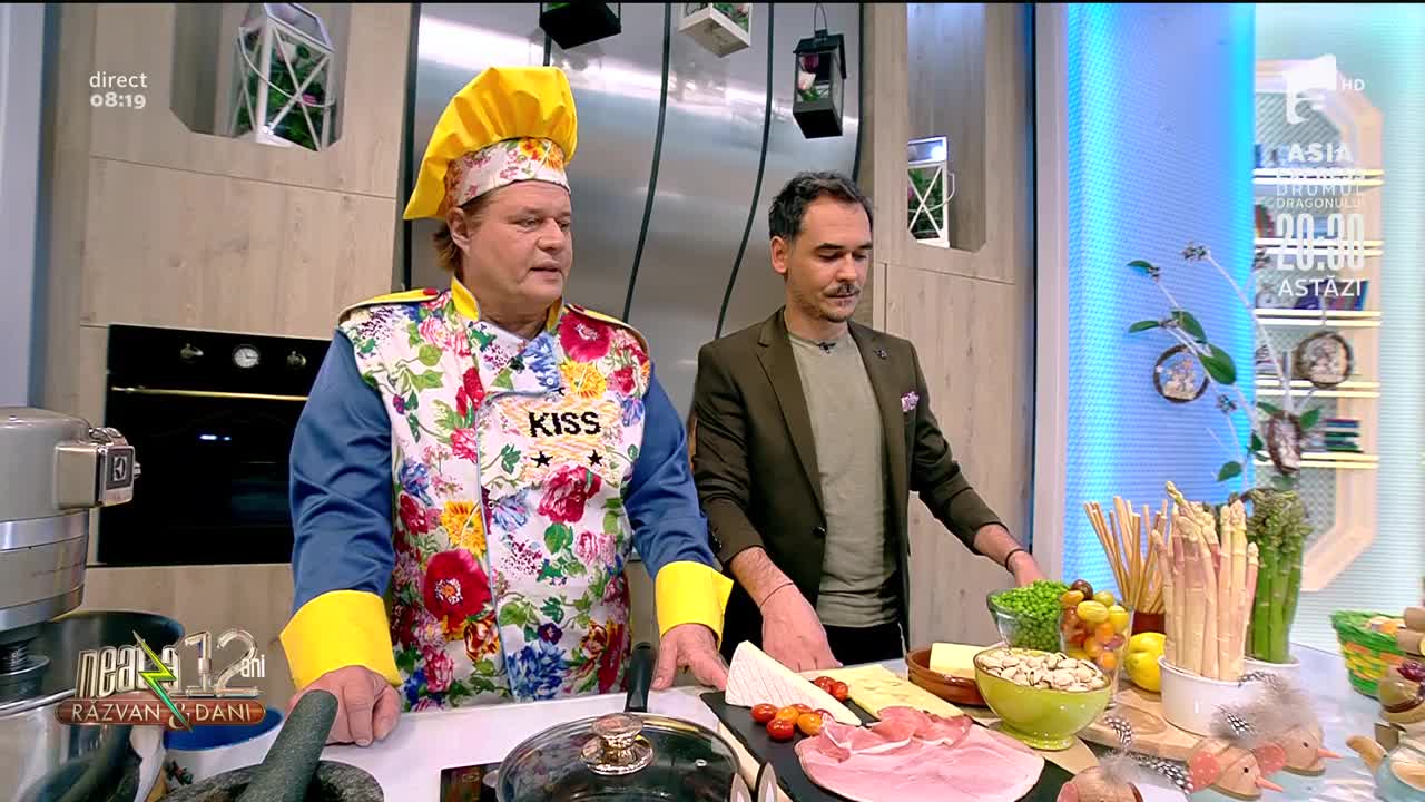 Sparanghel fermecat. Rețeta lui Vlăduț de la Neatza cu Răzvan şi Dani