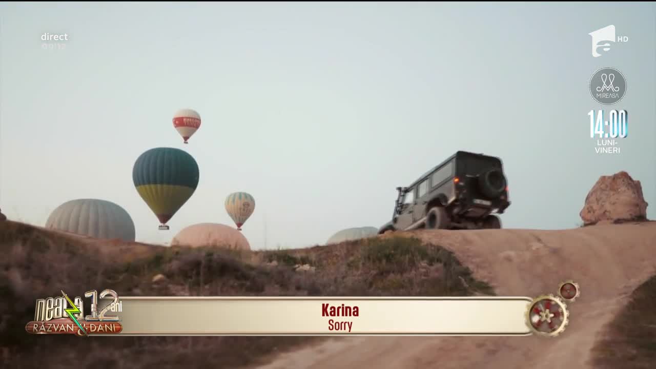 Karina c&acirc;ntă melodia Sorry, la Neatza cu Răzvan și Dani