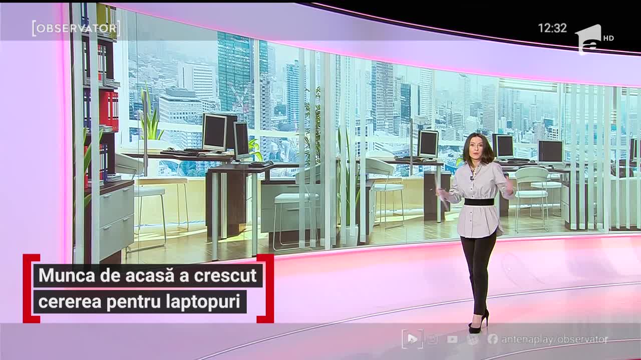 Munca de acasă a crescut cererea pentru laptopuri