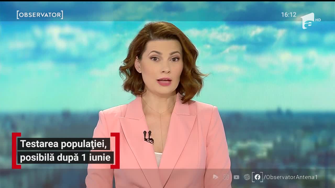 Testarea populaţiei privind dezvoltarea de anticorpi la Covid-19 va fi pusă &icirc;n discuţie după 1 iunie