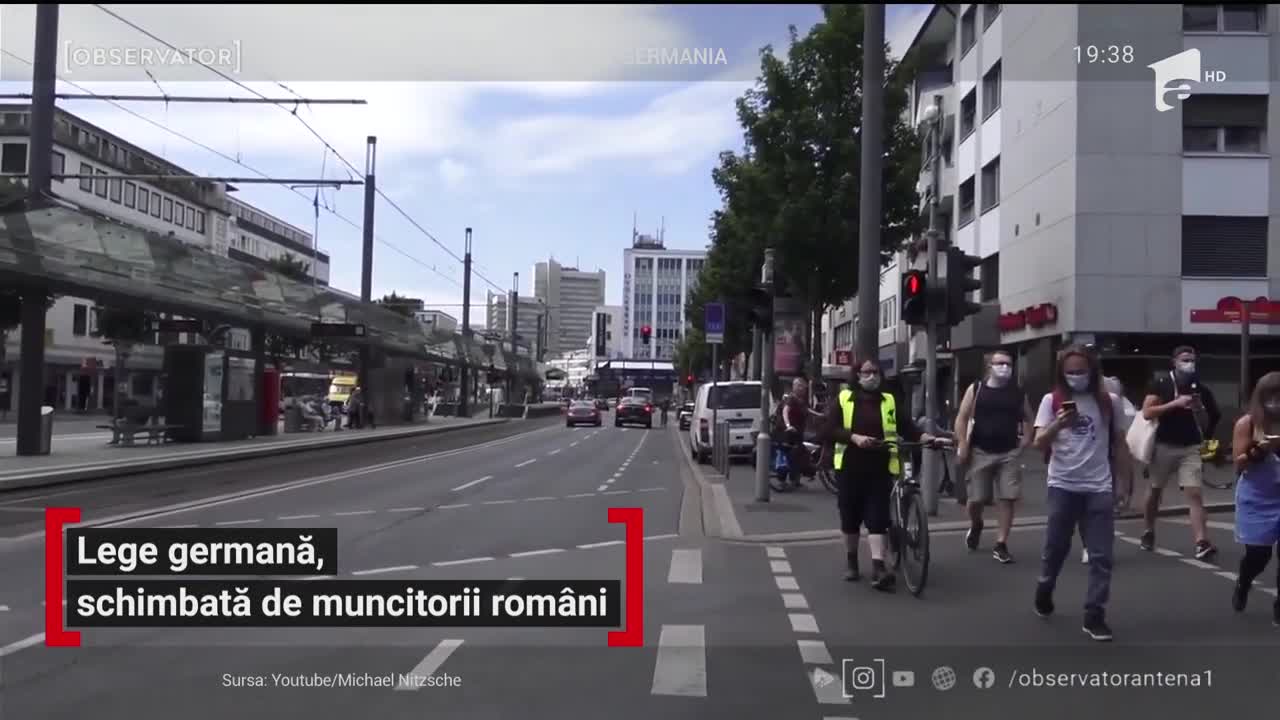 Lege germană, schimbată de muncitorii rom&acirc;ni
