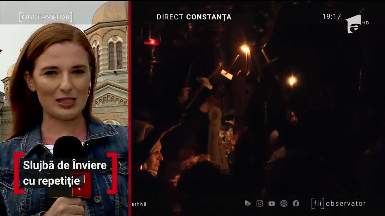 Slujba de &icirc;nviere, cu repetiție la malul mării