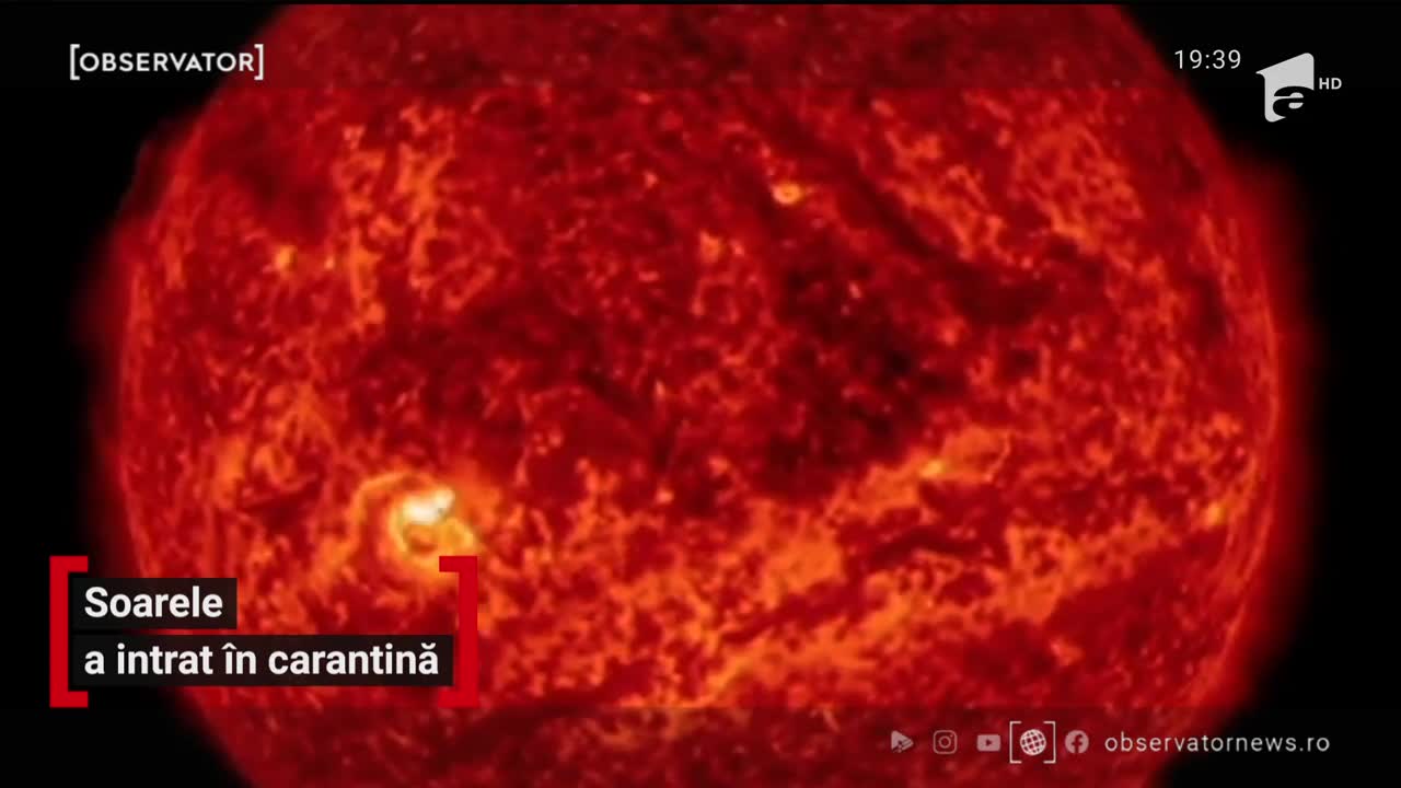 Soarele a intrat şi el &icirc;n "carantină" şi trece printr-o perioadă numită de NASA "mare minim solar"