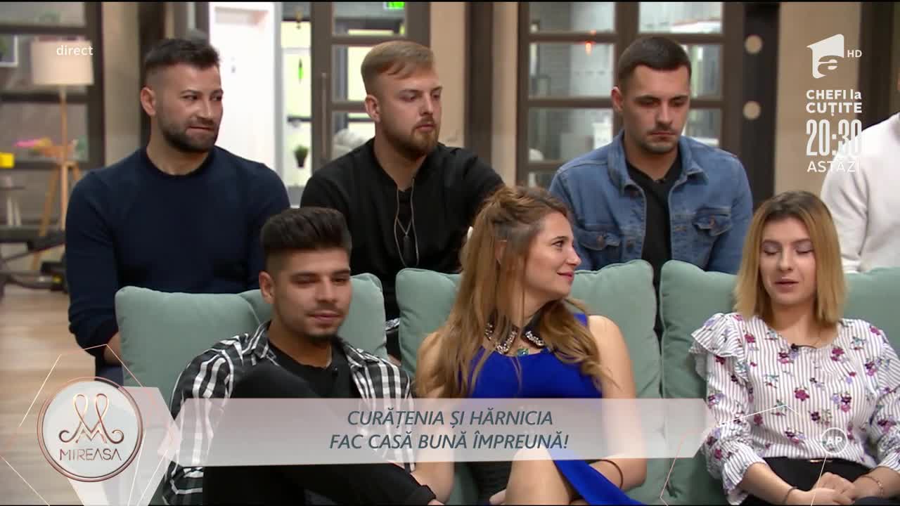 Curățenie general &icirc;n casa "Mireasa"! Cum s-au descurcat concurenții