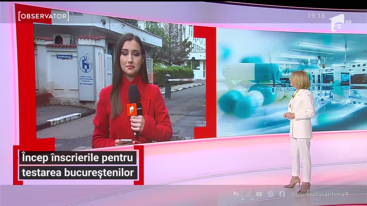 &Icirc;ncep &icirc;nscrierile pentru testarea bucureștenilor