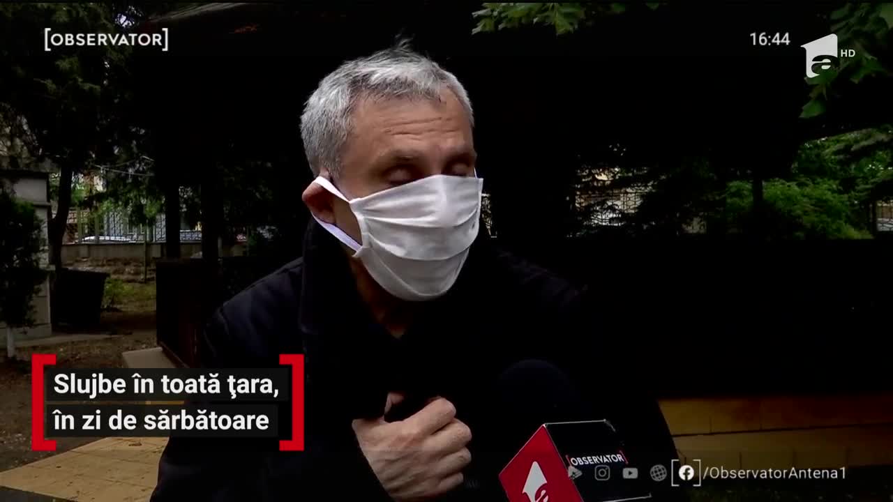 Slujbe &icirc;n toată țara, &icirc;n zi de sărbătoare