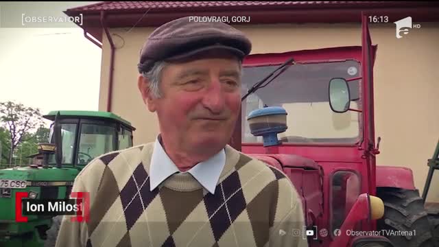 Curtea unei grădinițe dintr-un sat din Gorj, transformată &icirc;n ITP pentru tractoare