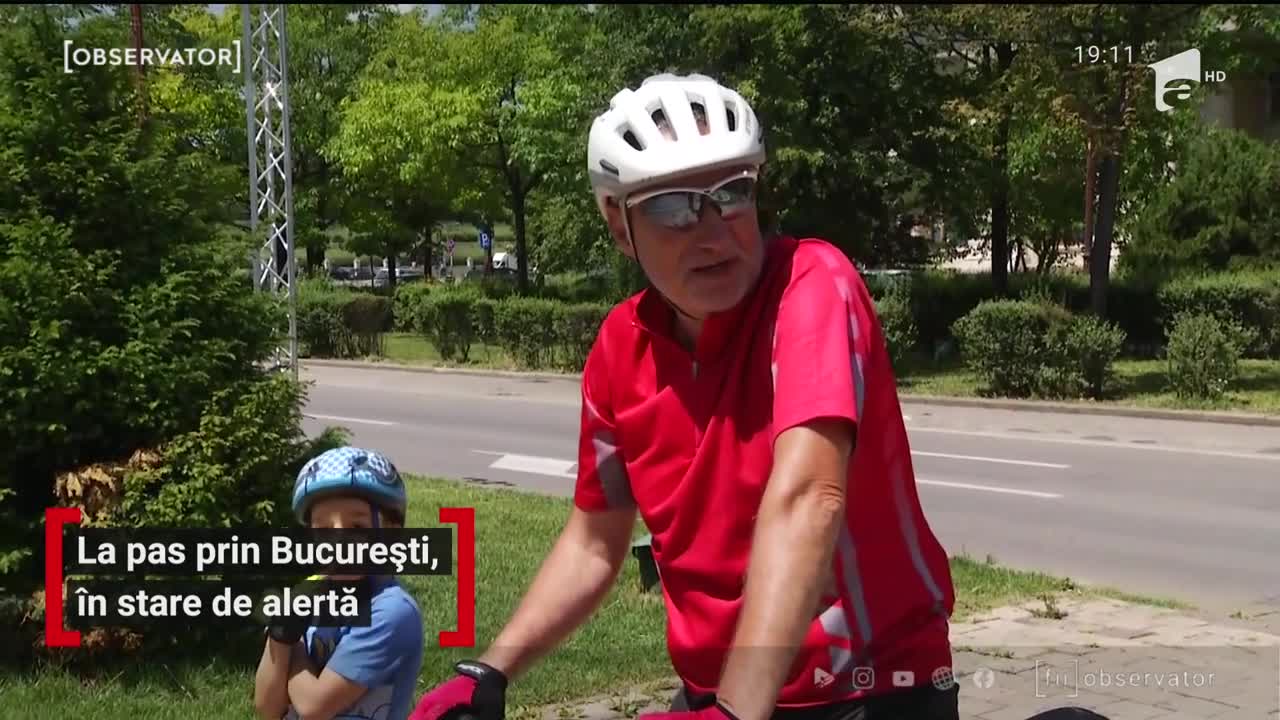 La pas prin București, &icirc;n stare de alertă