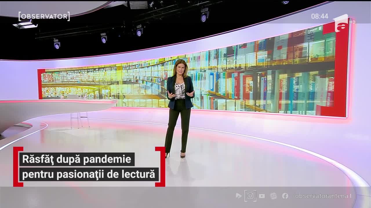 Răsfăț după pandemie pentru pasionații de lectură