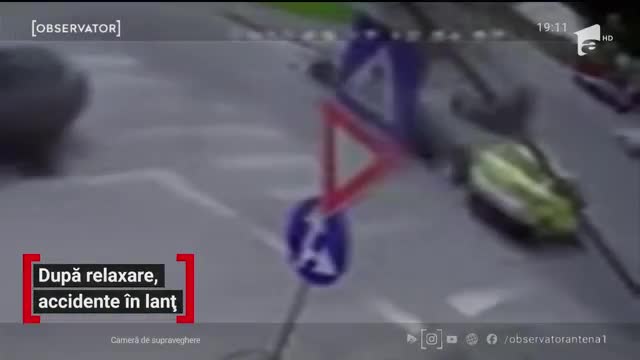 Rom&acirc;nii par să se fi relaxat chiar şi la volan. A fost noaptea accidentelor &icirc;n serie