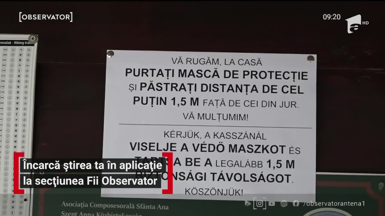 Lacul Sf&acirc;nta Ana, loc de basm &icirc;n inima pădurii