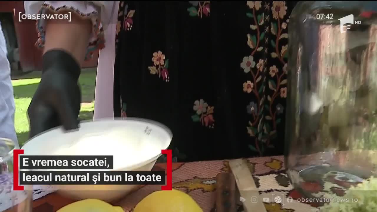 E vremea socatei, leacul natural și bun la toate