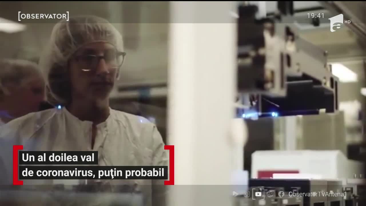 Al doilea val de coronavirus, puţin probabil
