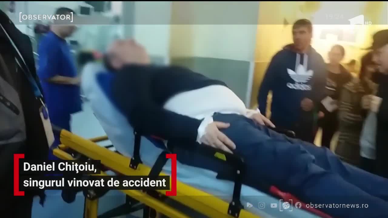 Fostul ministru al Finanţelor, Daniel Chiţoiu, vinovat de accident