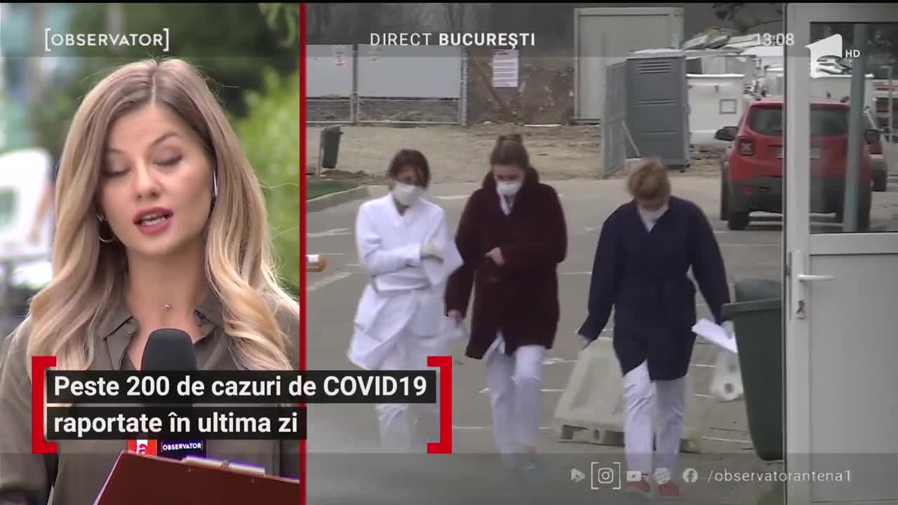 Peste 200 de cazuri noi de COVID-19 raporate &icirc;n ultima zi