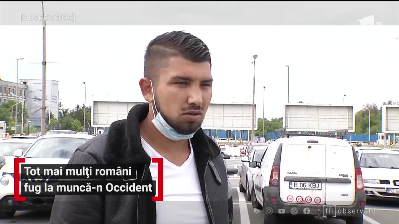 Tot mai mulți rom&acirc;ni fug la muncă-n Occident