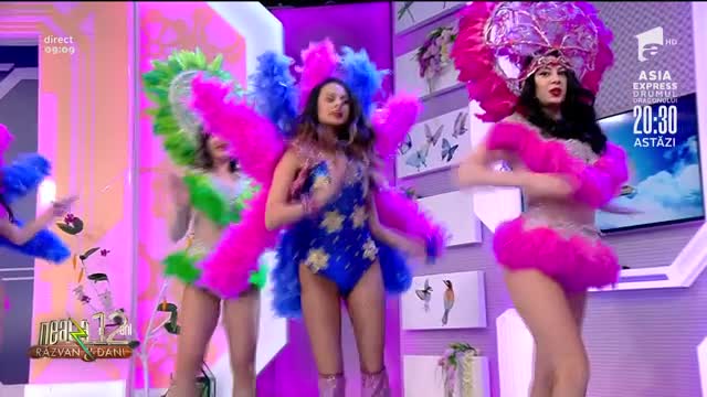 Bărbați, nu schimbați canalul! Fetele de la Happy Dance dansează senzațional, la Neatza cu Răzvan și Dani