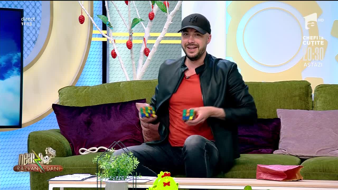 Johannes, număr spectaculos de magie, &icirc;n direct, la Neatza cu Răzvan și Dani