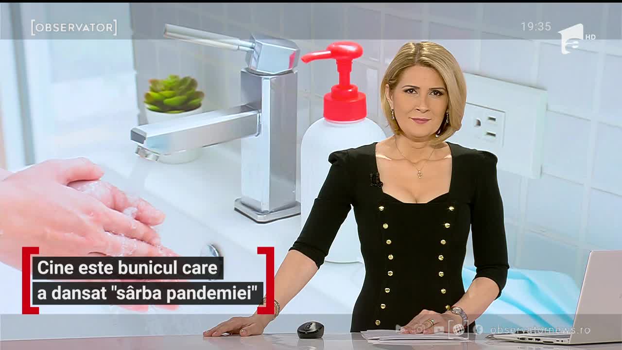 Bunicul care a dansat &icirc;n curtea spitalului după ce a &icirc;nvins coronavirusul şi-a spus povestea pentru Observator