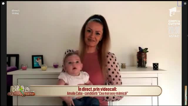 Neatza cu Răzvan și Dani caută Cea mai sexy mămică: Amalia Caba, candidată de astăzi!
