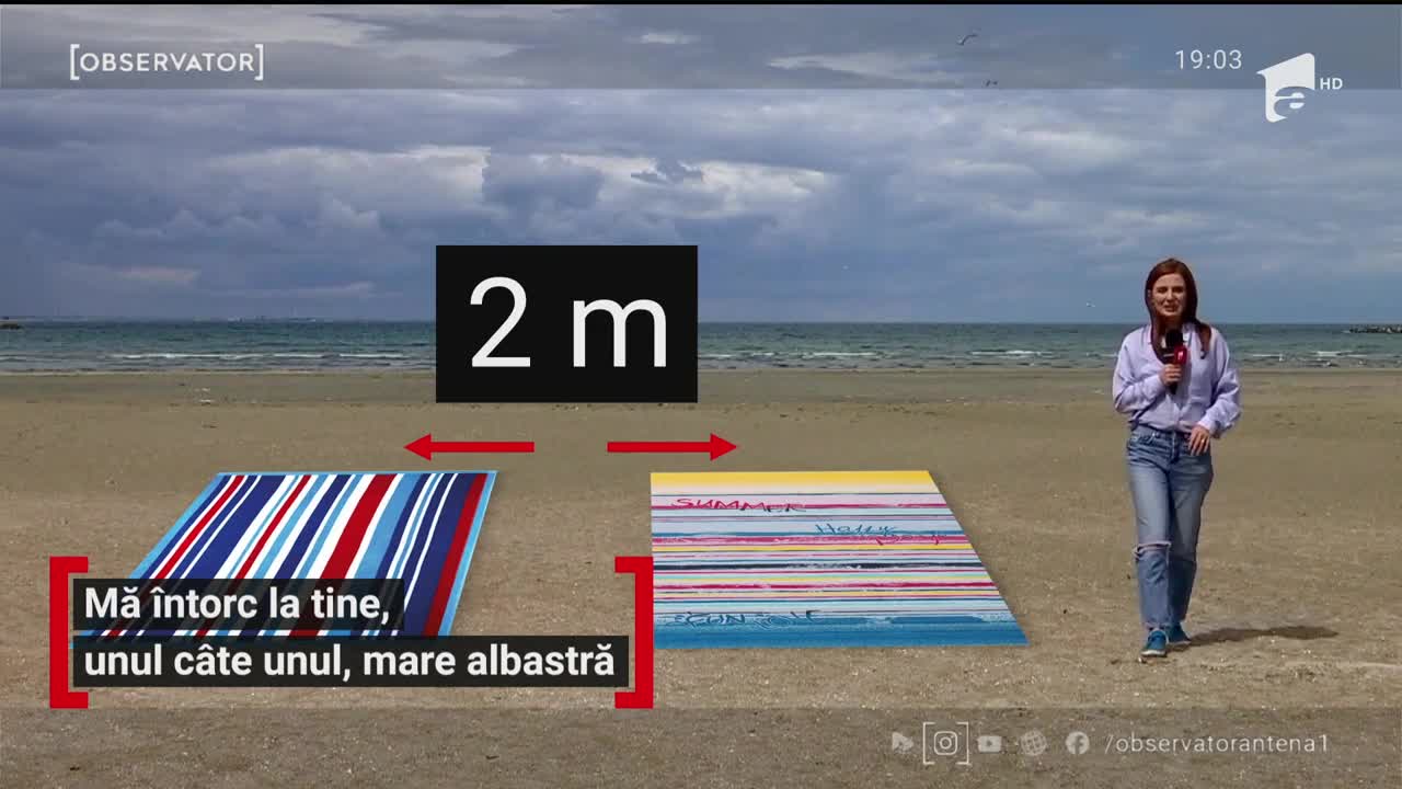 Reguli noi pe litoral: sezlongurile nu vor mai fi puse unul l&acirc;ngă altul
