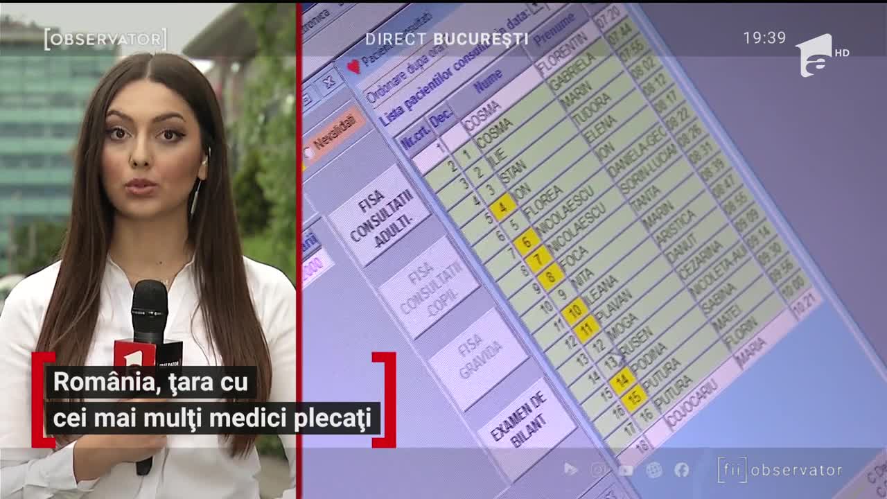 Rom&acirc;nia, țara cu cei mai mulți medici plecați