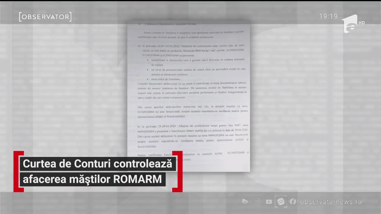 Premierul Rom&acirc;niei cere anchetă la Romarm, după ce Observator a dezvăluit neregulile din interiorul companiei!