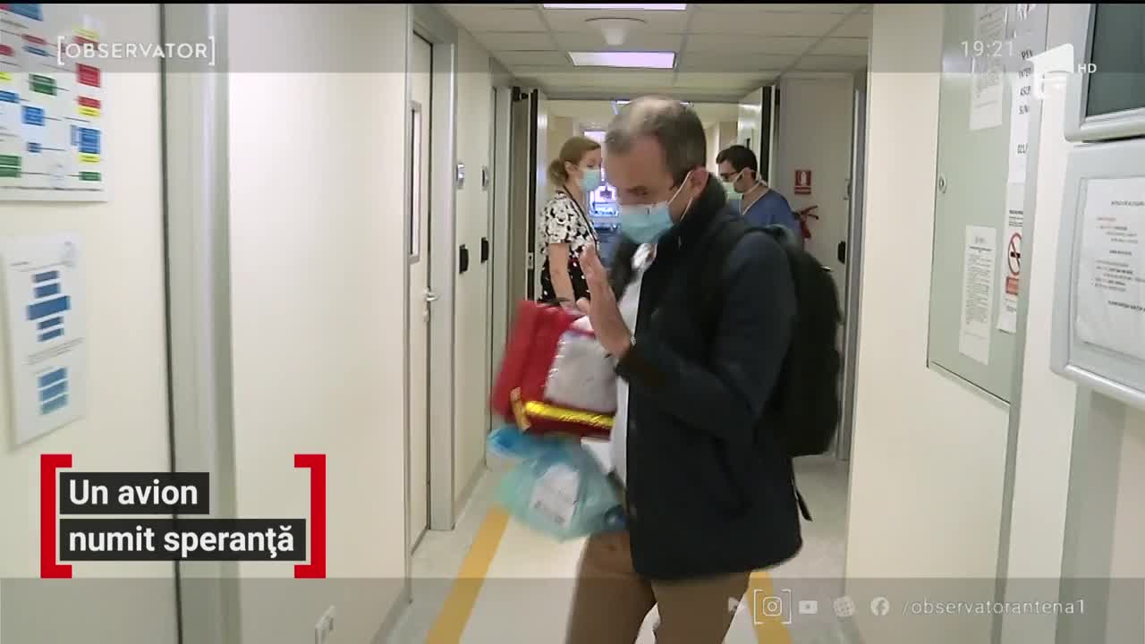 Pentru o fetiţă, şansa la supravieţuire a venit pe calea aerului. După trei luni grele, a putut ajunge &icirc;n Italia
