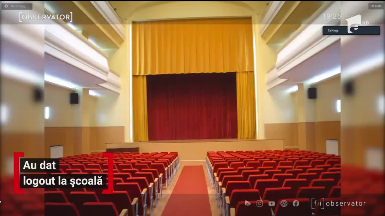 Ultimul copoţel a sunat online pentru elevii din toată ţară. Chiar şi aşa, absolvirea a fost marcată de emoţii puternice