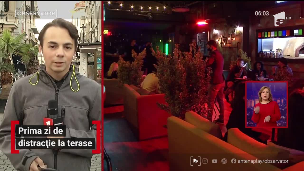 Rom&acirc;nii și-au luat terasele &icirc;napoi