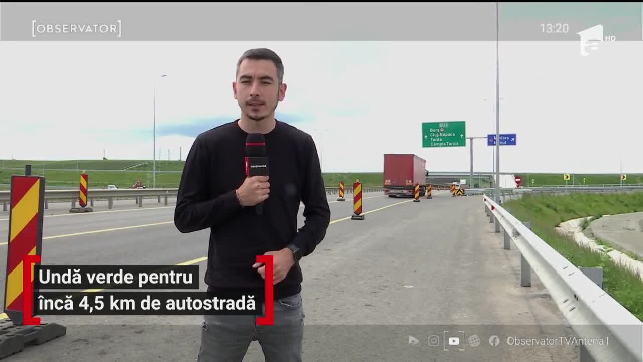 Undă verde pentru &icirc;ncă 4,5 km de autostradă