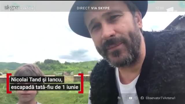 Nicolai Tand și fiul lui, Iancu, escapadă &icirc;n doi la Maramureș