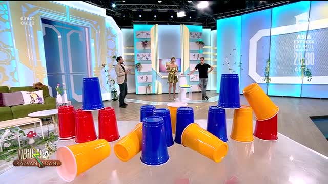 Răzvan Simion, Cristina Neagu de la Neatza! Vezi cum s-a descurcat la proba zilei!