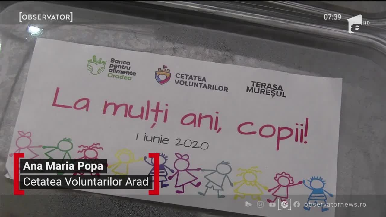 O masă caldă, cadou valoros pentru copiii nevoiași