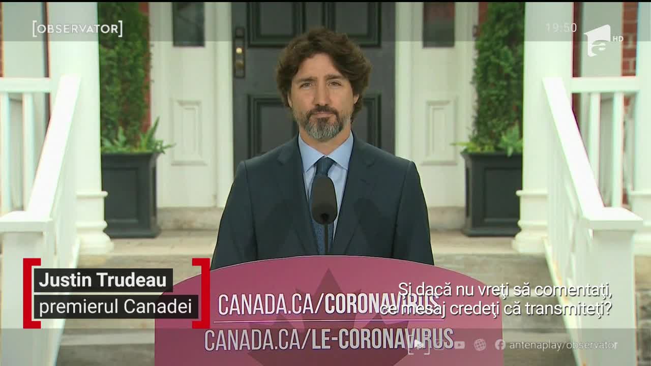 Premierul Canadei, blocat de o &icirc;ntrebare incomodă