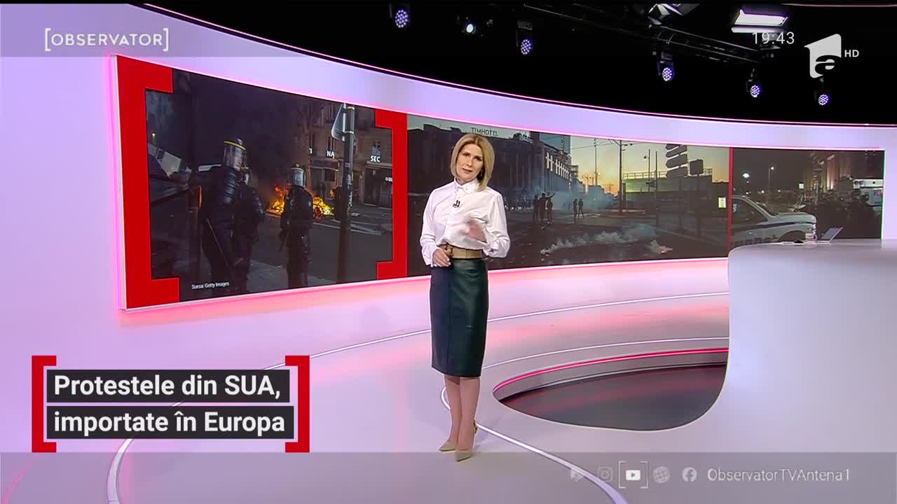 Protestele din SUA, importate &icirc;n Europa