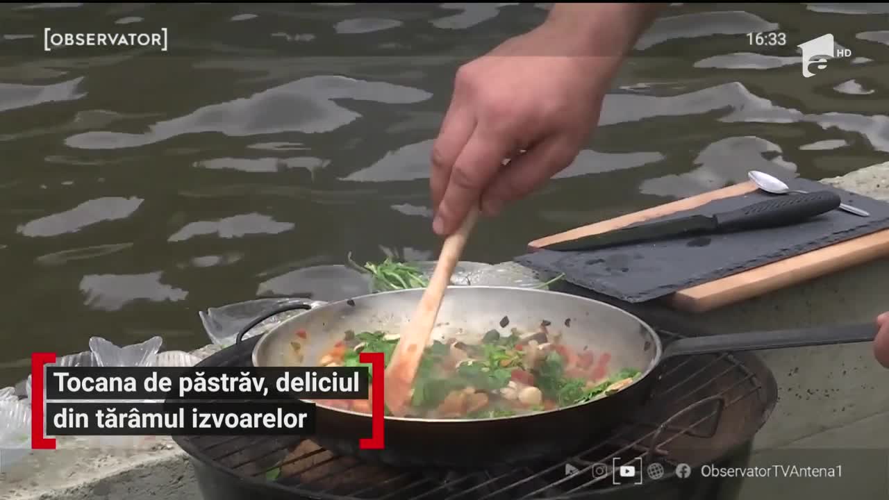 Tocana de păstrăv, deliciul din tăr&acirc;mul izvoarelor