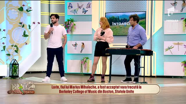 Marius Mihalache și Arabela c&acirc;ntă piesa &Icirc;ntoarce-te, la Neatza cu Răzvan și Dani