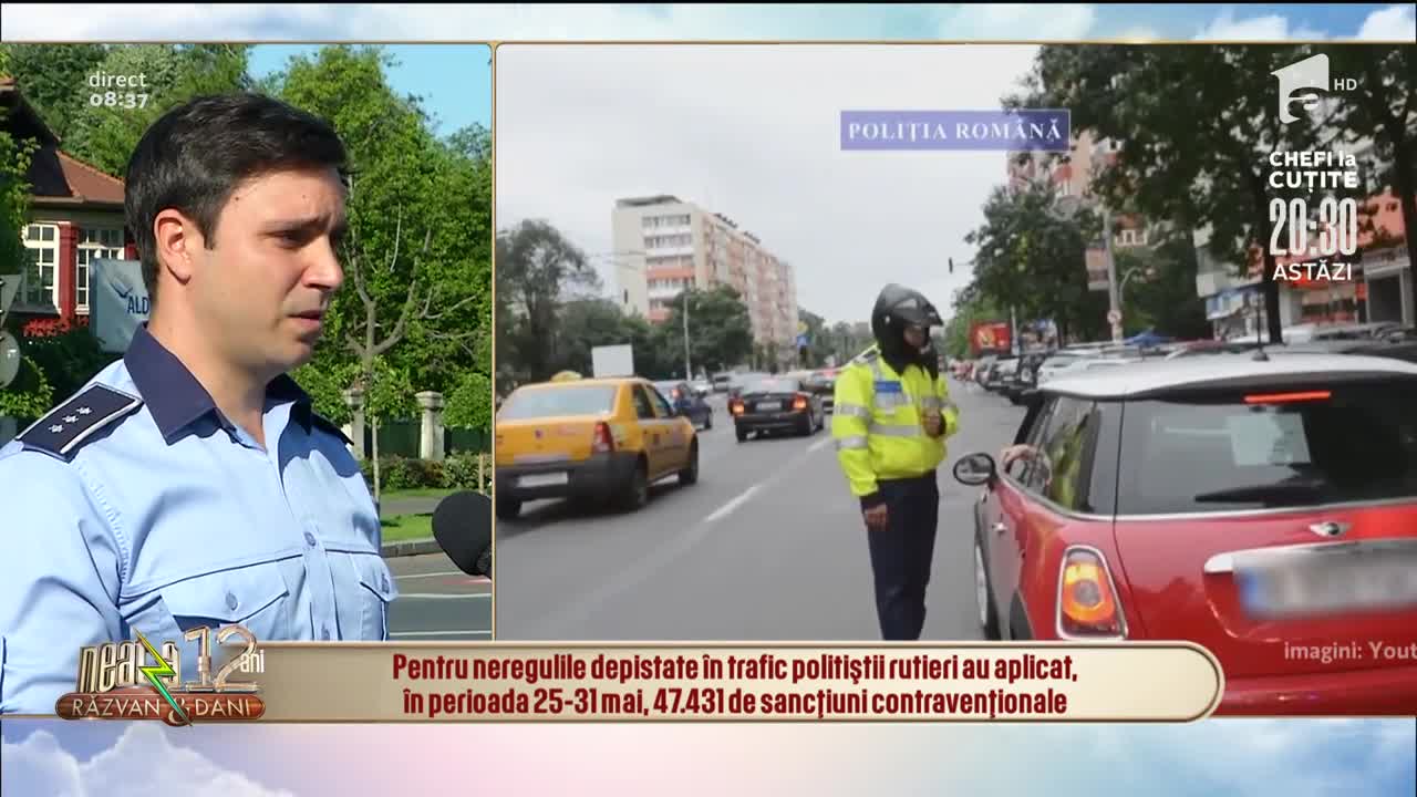 Amenzile în trafic revin în forță! Carantina i-a făcut extrem de grăbiți pe șoferii din România! Polițiștii au suspendat 4.700 de permise într-o săptămână