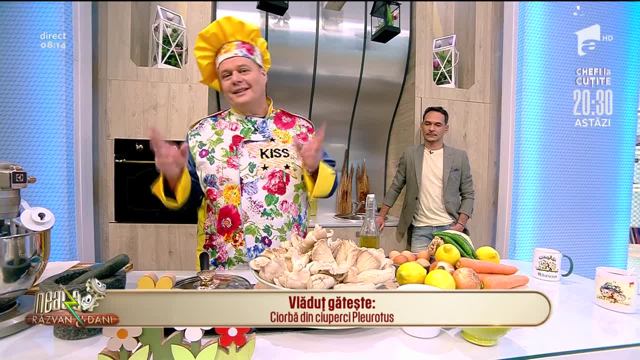 Reţeta lui Vlăduţ: Ciorbă din ciuperci Pleurotus