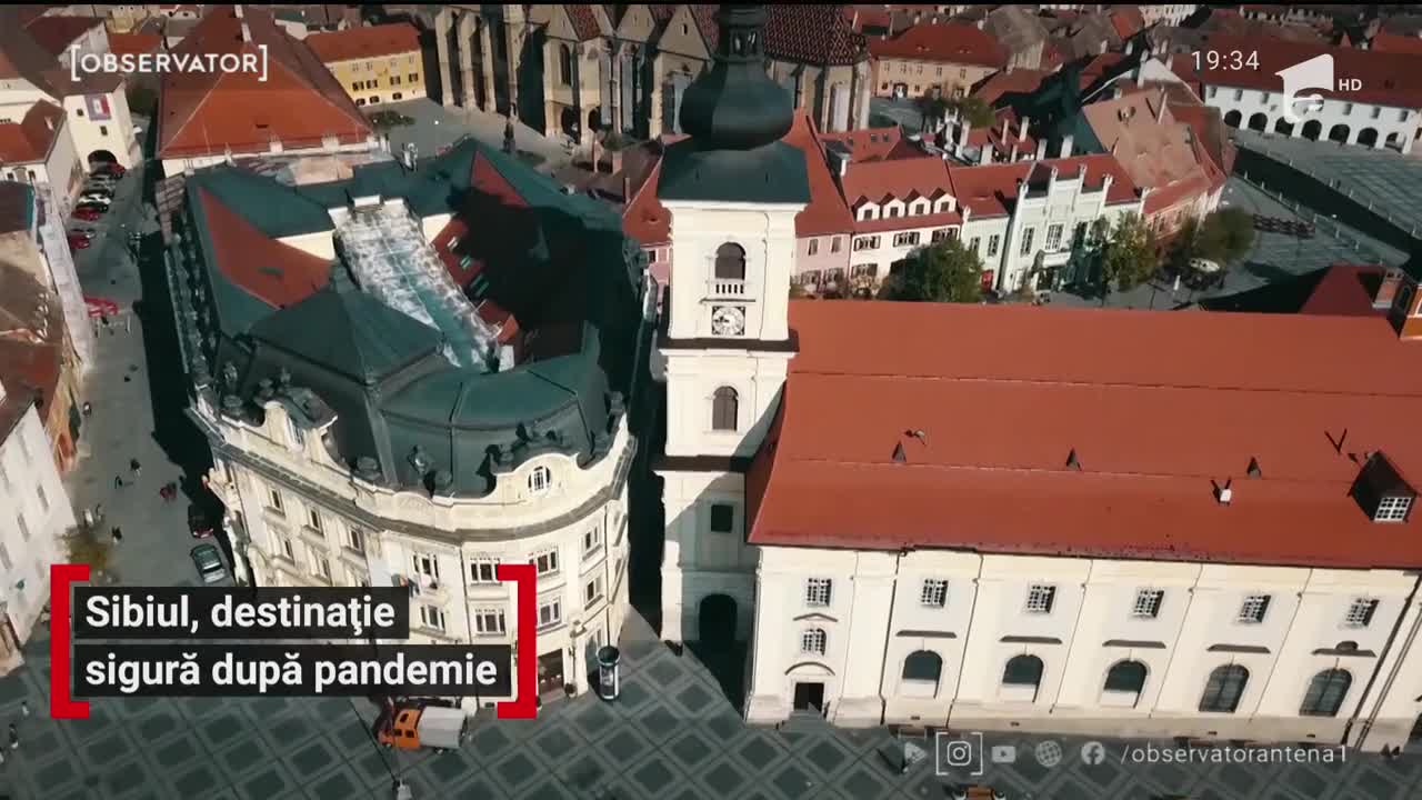 Sibiul, destinaţie sigură de călătorie după pandemie