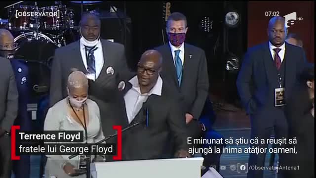 Momente de reculegere și proteste pentru George Floyd, &icirc;n SUA