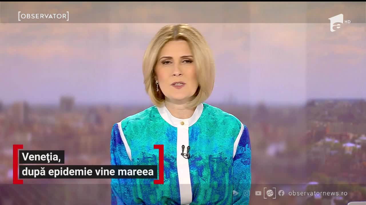 Veneţia, inundată de maree