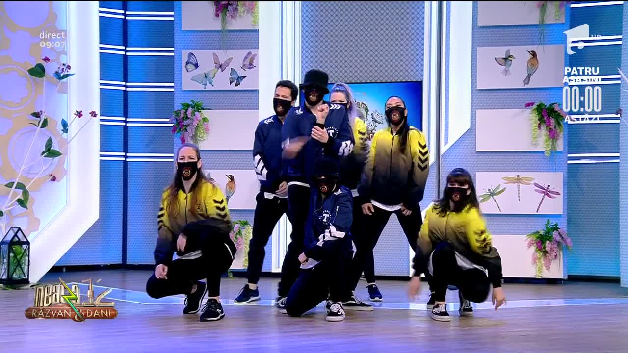 Trouble Crew, super demonstrație de dans la Neatza cu Răzvan și Dani