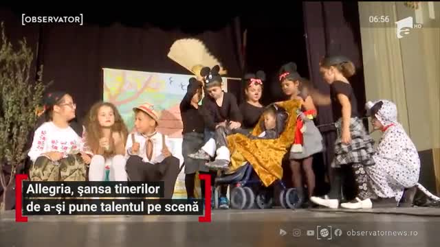 Concursul de Tinere Talente &bdquo;Allegria", șansa tinerilor de a-și pune talentul pe scenă