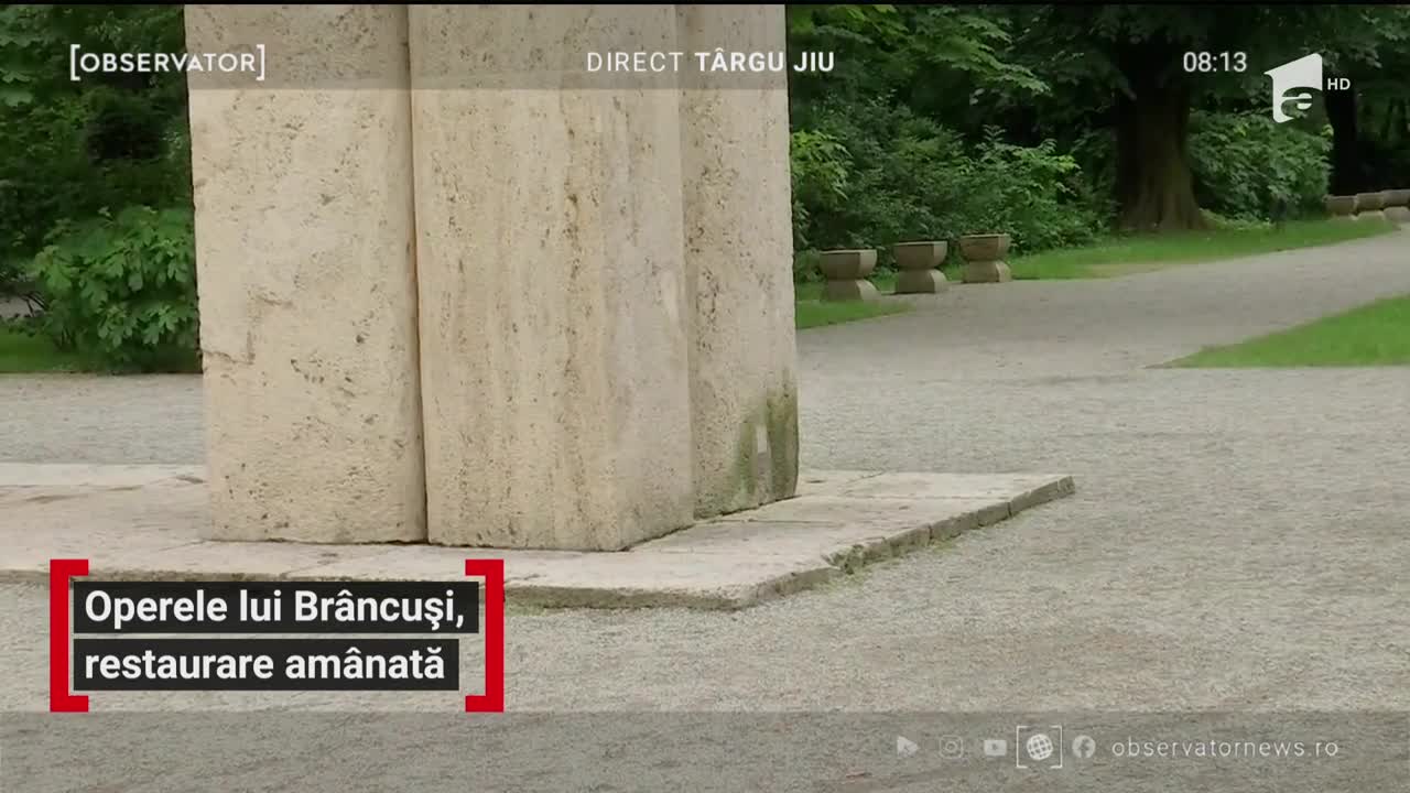 Operele lui Constantin Br&acirc;ncuşi, restaurare am&acirc;nată