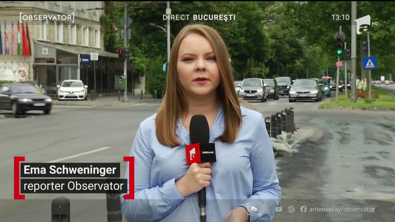 Un troleibuz a luat foc &icirc;n centru Capitalei
