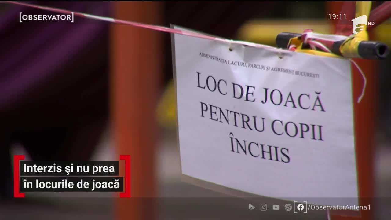 Interzis și nu prea &icirc;n locurile de joacă