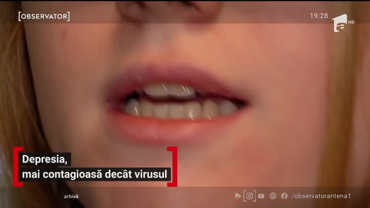 Depresia, mai contagioasă dec&acirc;t virusul