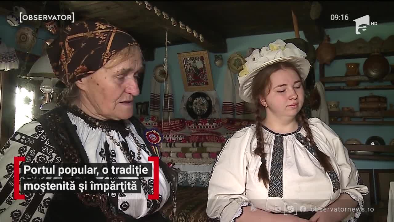 Portul popular, o tradiție moștenită și &icirc;mpărțită